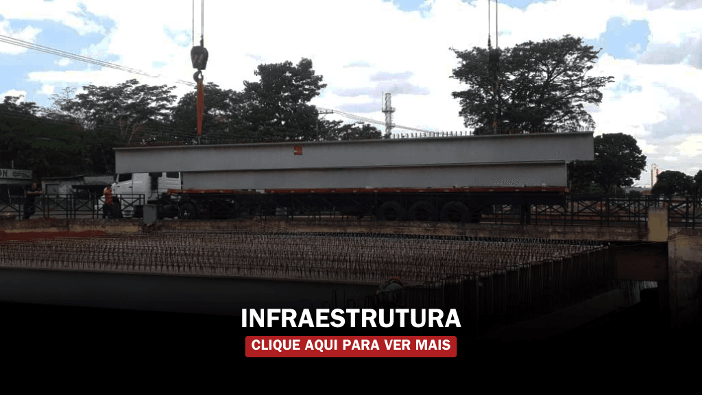 Ponte pré-fabricada da Mtech Premoldados em concreto armado e protendido, projetada para oferecer alta resistência e durabilidade, com componentes estruturais fabricados com precisão.